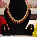 Square Kundan Necklace