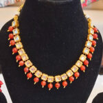 Square Kundan Necklace - Image 2