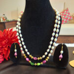 Pearls n Exotic Beads Necklace