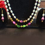Pearls n Exotic Beads Necklace - Image 3