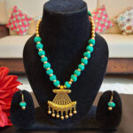 Cotton Beaded Necklace