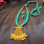 Cotton Beaded Necklace - Image 3