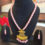 Single Layer Necklace with Pendant - Image 2