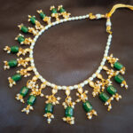 Fullneck Pearl and Kundan Necklace - Image 2