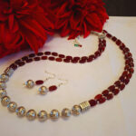 Oxidised Beads Necklace - Image 3