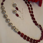 Oxidised Beads Necklace - Image 5