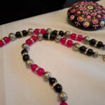 Long Oxidised Pendant Necklace - Image 4