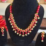 Red Kundan Necklace